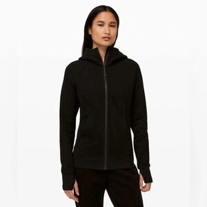 Lululemon Scuba Hoodie *Light Cotton  Fleece Black